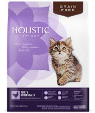 Holistic Select Natural Grain Free Dry Cat Food Final - Best Kitten Food 2021 - Top Rated Kitten and Cat Foods Reviewed